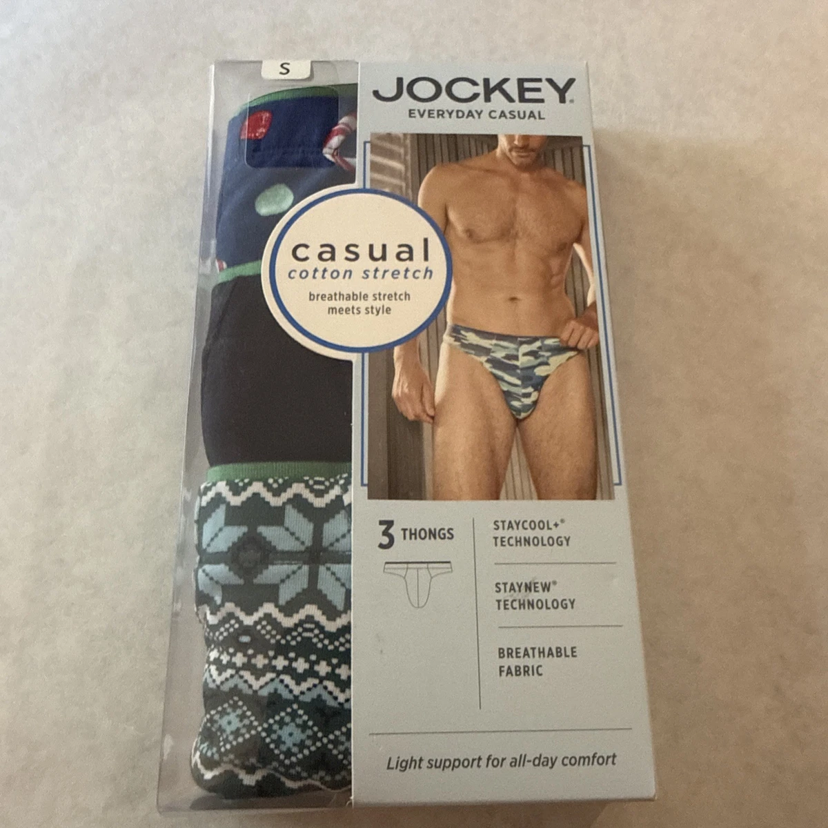 Jockey Thong/String Multicolor Underwear for Men for sale | eBay