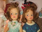 Vintage Doll Lot Ideal Tammy Sister Pepper & Horsman Mary Poppins Clones Clothes