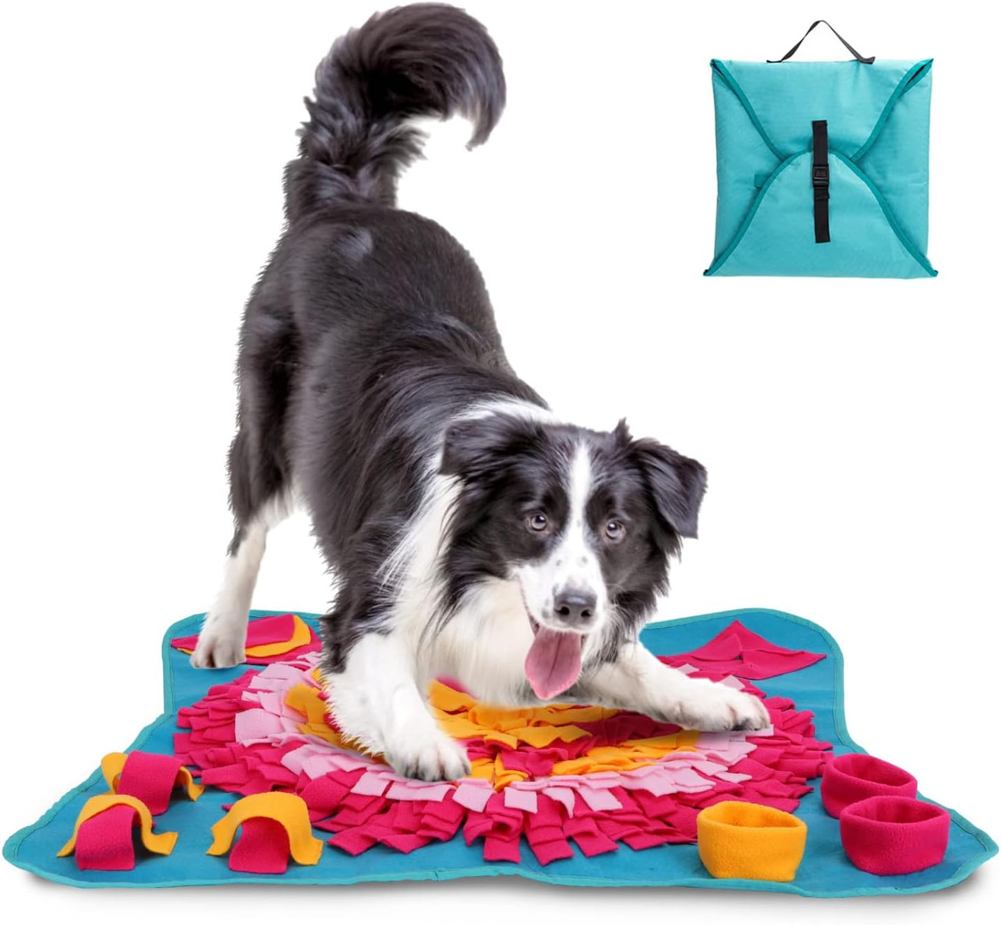 - Sniffing Mat Tappetino Olfattivo Cane, Giochi Attivazione Mentale Cane, Tappet