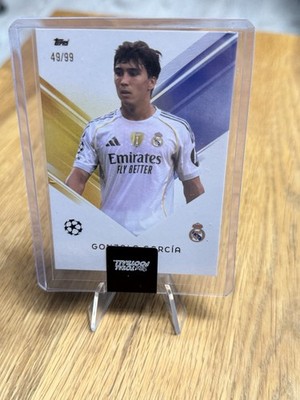 Topps Total Football 25/26 Gonzalo Garcia Base /99 Real Madrid