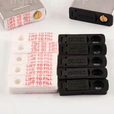 5pcs Rubber fuel saving gaskets + 5pcs cotton felt pads For Zippo lighters