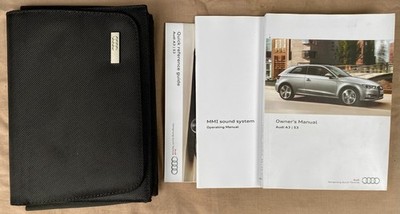 AUDI A3 S3 3-TÜRER HECKKLAPPE 5-TÜRER SPORTBACK G-TRON 2012-2016 HANDBUCH HANDBUCH GELDBÖRSE L69