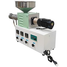 110V Single Screw Extruder for Plastic Extrusion Processing 13:1 0-25r/min