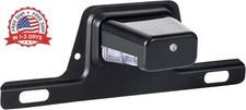 LED License Plate Light Waterproof 12V DC License Tag Light with Holder