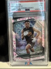 2025 PANINI PRIZM  Arian Smith Cherry Blossom / 15 New York JETS RC 