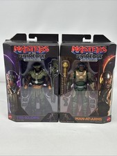 MOTU Masters of The Universe Chronicles Deluxe TRI-KLOPS & MAN-AT-ARMS Figure
