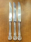 Towle Old Master Sterling Silver Handle Dinner Knives - 8 7/8" - Set of 3