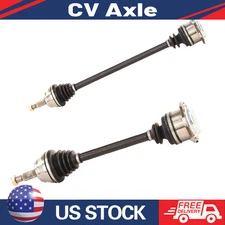 Front CV Axle Shaft Joint Assemblies TrakMotive For VW Golf Jetta Passat FWD