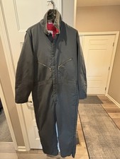 VTG Walls Blizzard Pruf Insulated Coveralls XL Workwear Jumpsuit Zipper Legs USA