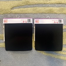 Kids New Pair Uniqlo Heattech Leggings 5-6 Black