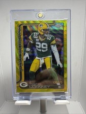 2025 Nfl Topps Chrome Xavier Mckinney Yellow Refractor /275 ￼