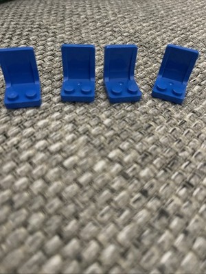 LEGO Car Seat BLUE BUILD Minfigure CHAIR Truck Parts Airplane