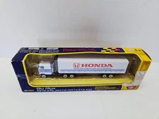New 1:64 Scale Motor Max Honda Parts Big Rigs Model Transport Semi Truck