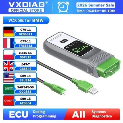 VCX SE BMW Diagnosescanner OBD2 ECU Codierung Programmierwerkzeug