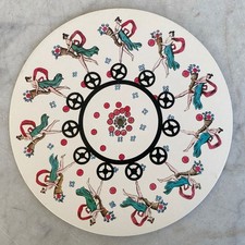 Vintage BEAUMONT Phenakistoscope Disc Wheel Optical Motion. Goddess FRANCE