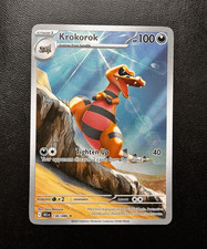 Nintendo Krokorok 136/086 Sv: Black Bolt Illustration Rare Holo English 100 HP on eBay