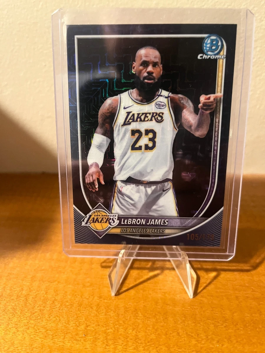 Bowman LeBron James Basketball Sports Trading Card Singles for