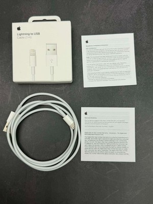 Apple 3.3 Ft (1m) Lightning to USB Cable A1480 Original Apple