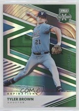 2020 Panini Elite Extra Edition Aspirations Green /499 Tyler Brown #108 4z8
