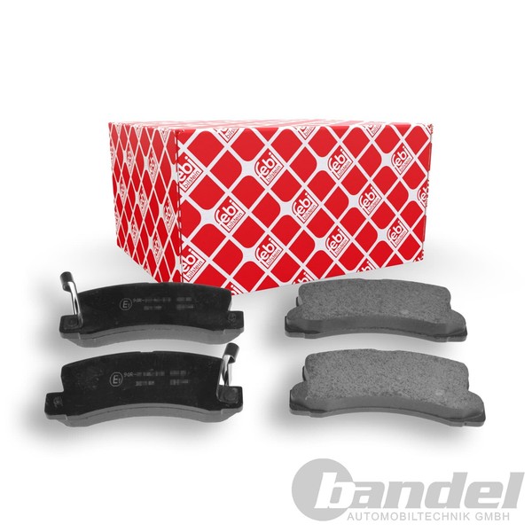 Febi BremsbelÄGe Hinten Passend FüR Lexus RX Toyota Avensis Camry Carina Celica-image