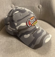 Raising Canes Chicken Fingers Hat Food Restaurant One Love Gray Camo Cap 