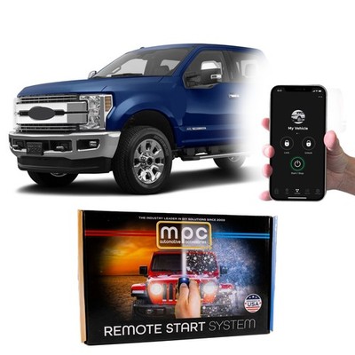 Smartphone Activated Remote Start For 2017-2019 Ford F-250 Key-to-Start Diesel