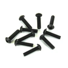 TKR1447 Tekno RC M4x16mm Button Head Screws- Black 10pcs
