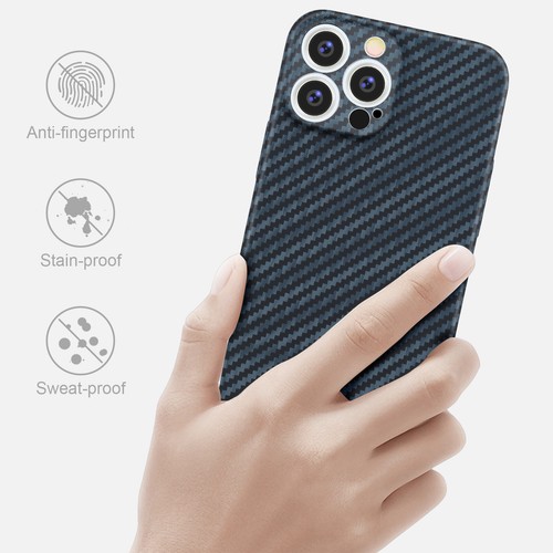 For iPhone 12 Pro Max Ultra Slim Hard Case Lens Shockproof Plastic Stripe Cover - Photo 5 sur 122