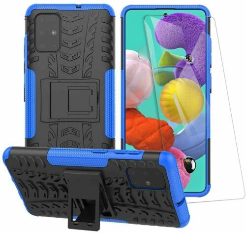 For Samsung Galaxy A11 A21S A51 A31 Heavy Duty Shockproof Rugged Back Case Cover - Picture 3 of 20