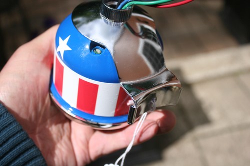 Sun Super X Tach 10,000 10K RPM Vintage Tachometer Stars Stripes - #605 - Picture 9 of 18