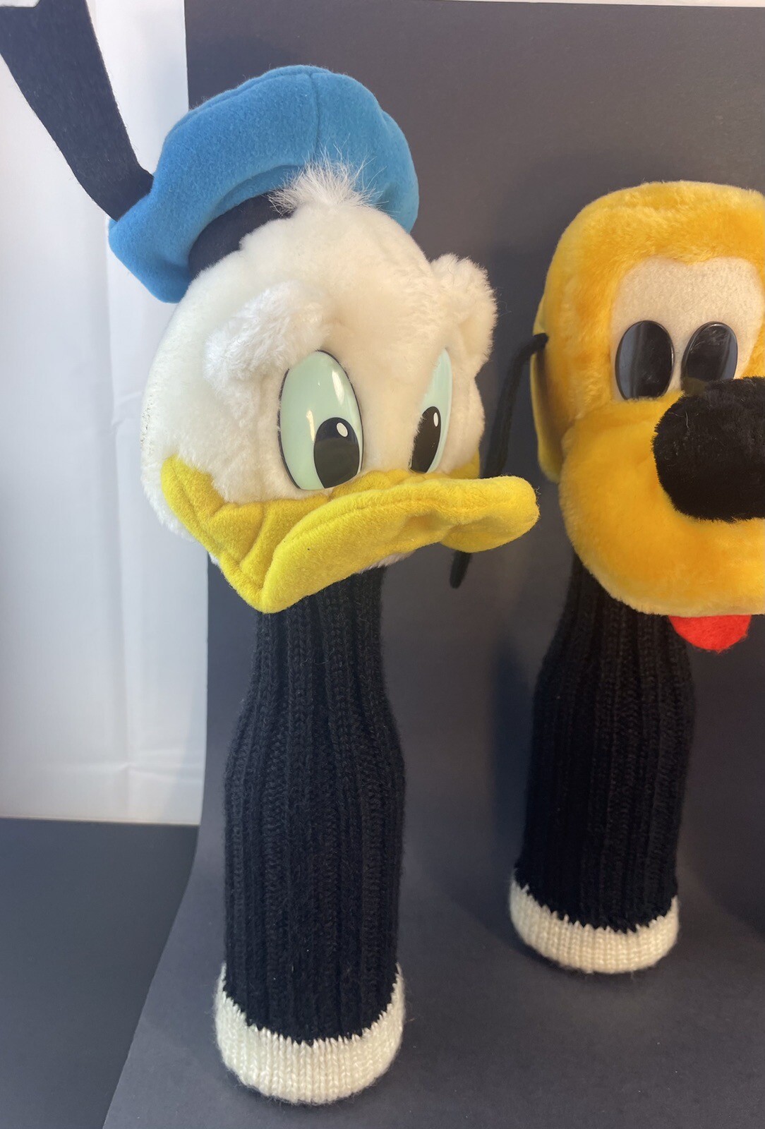 Vintage Set of 4 Disney Golf Club Covers Mickey, Minnie,Pluto and