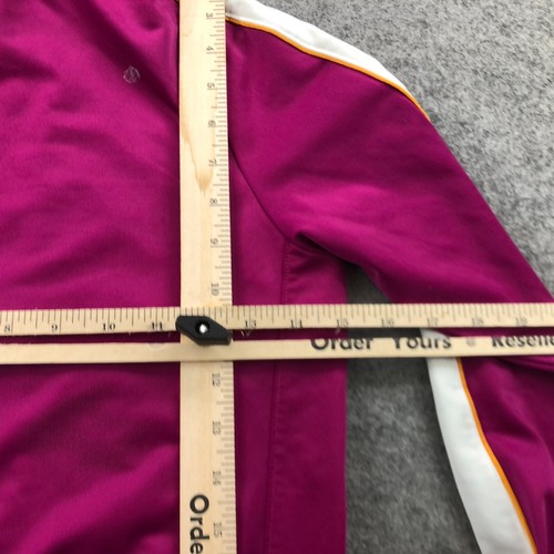 Nike Jacket Girls Medium Pink Full Zip Track Warm Up Y2K - Picture 11 of 12