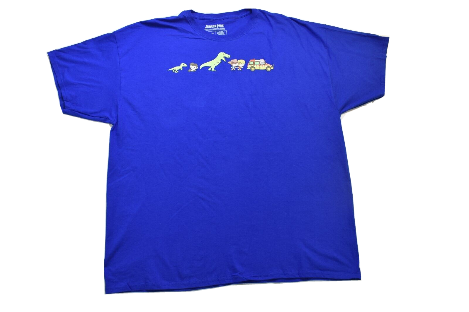 T-shirt Homme Loot Crate Jurassic Park Taille M - Bleu, Édition Limitée, Coton