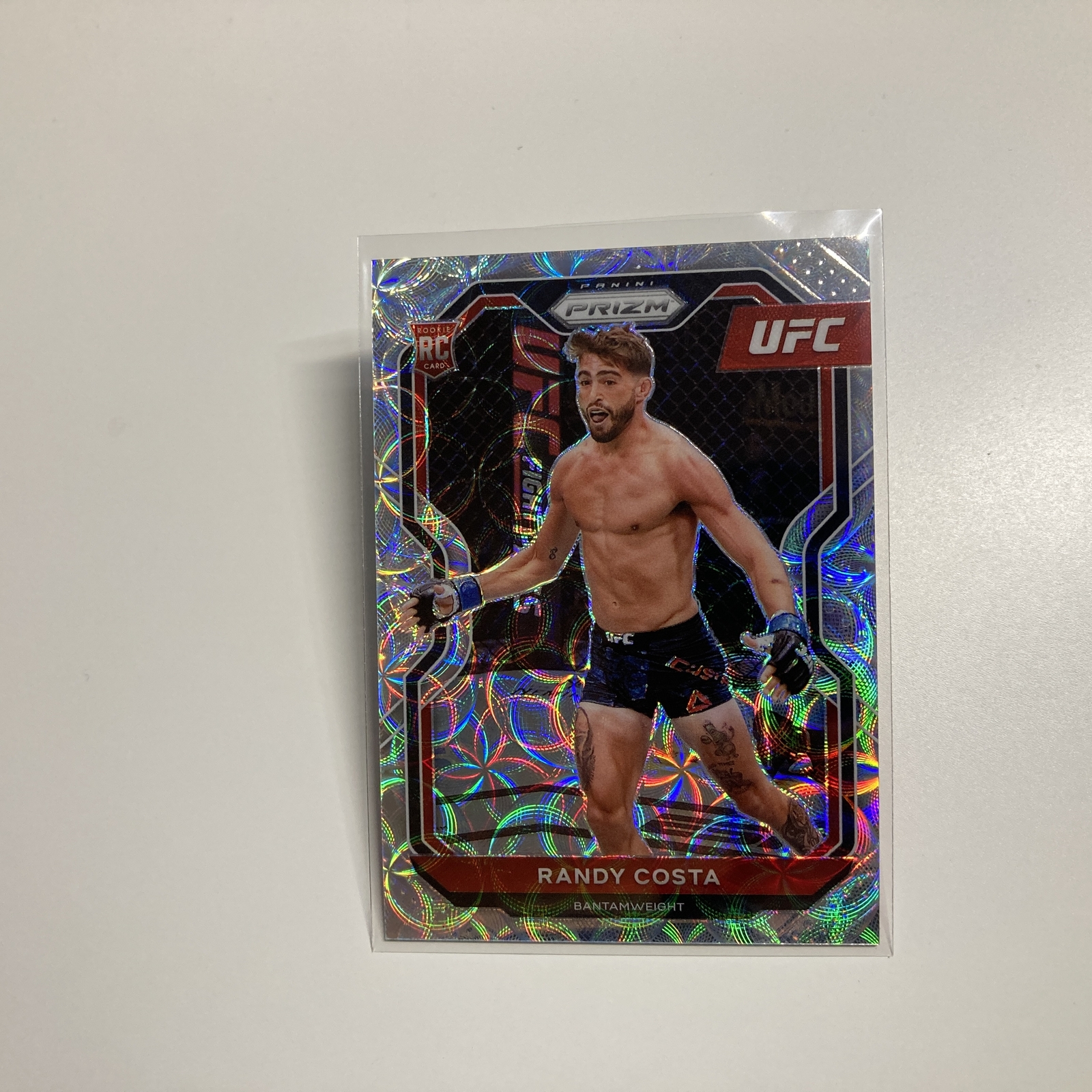 Randy Costa 2021 Panini Prizm UFC Premium Box Set Scope Card 62/99 #89