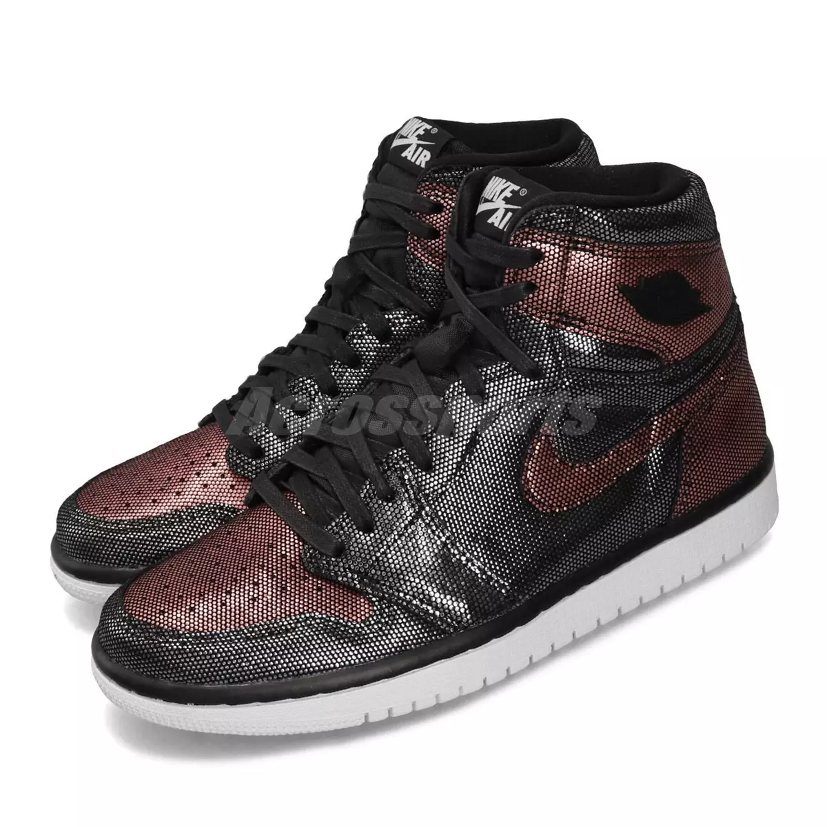 Nike Wmns Air Jordan 1 HI OG Fearless noir m tallis or rose femmes CU6690 006