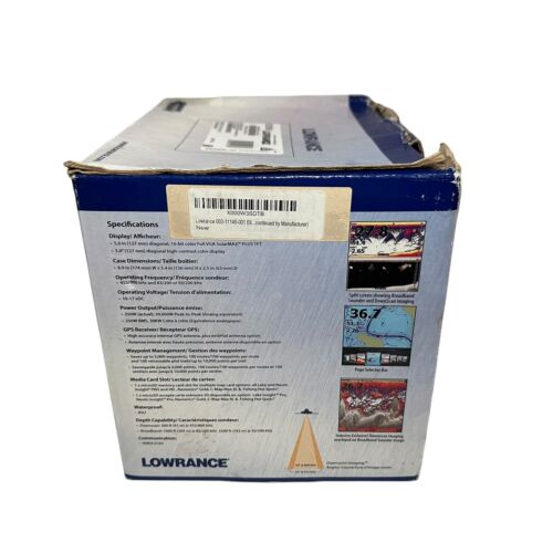 Fishfinder Lowrance Elite-5 HDi *Nuovo, scatola aperta* - Foto 2 di 8