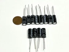 12 Pack Electrolytic capacitor 100UF 63v 105c 8mm x 14mm Radial G409