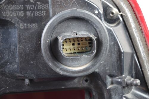 Cracked! 2019-2023 Dodge Ram 1500 Tail Light LED LH Left Side w/ Blind Spot OEM - Picture 7 of 8