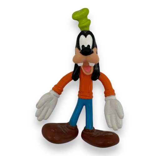 Goofy 4" Bendy Bendable Figure Toy Walt Disney World Resort Kellogg