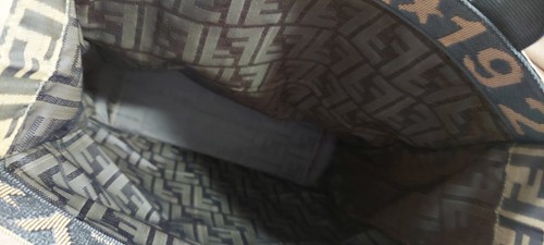 Authentic Fendi 2 Way Tote Zucca Print New Condition - Picture 11 of 16