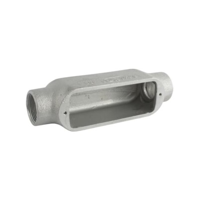 C100M 1 inch Malleable Iron Thru-Feed C Shape Conduit Body Series 35 For RMC/IMC
