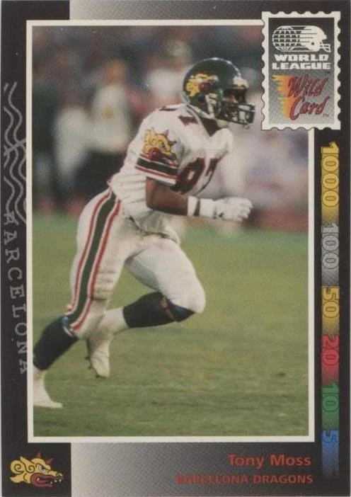 1992 Wild Card World League Tony Moss #135 - 1 of 2