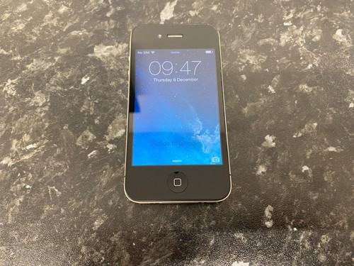 A1332 Apple iPhone 4 16GB Black Unlocked Working Tested Grade B EF0812 - Afbeelding 2 van 3