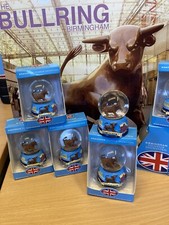 Birmingham Bull - Souvenir Snow Globe with 3D Base - Small