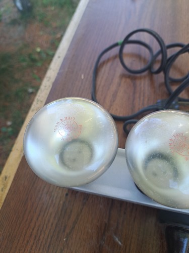 Vintage Harwood Chicago 4 Light Movie Photography Light Bar TESTED WORKS W/BULBS - Picture 3 of 8
