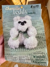 Chenille Teddy Buddy Kit by Wimpole Street Creations