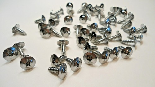 10pcs Door Window Trim Rail Screws For GM Chevelle, GTO, Camaro, Nova, 442 – Vintage Weatherstrip Hardware