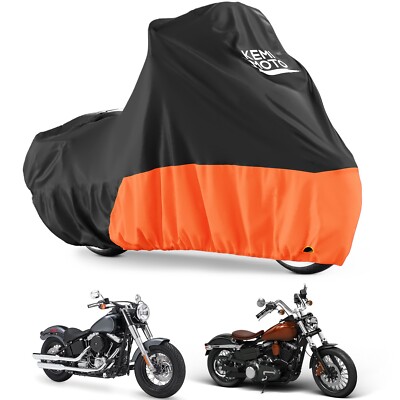 Motorcycle Cover for Softail Dyna Shadow Cruiser Standar Heritage Classic 114
