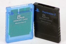 PLAYSTATION 2 Memory Card Lot of 2 8MB