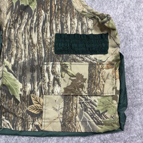 SafTbak Camo Vest Men’s XL Real Tree Game Pouch Bird Shooting Hunting Outdoor - Picture 3 of 10